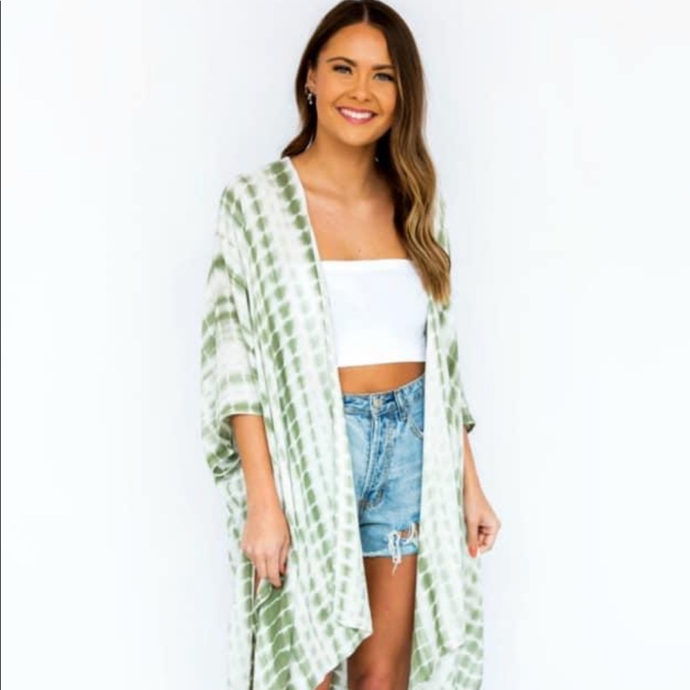 Green Cardigan